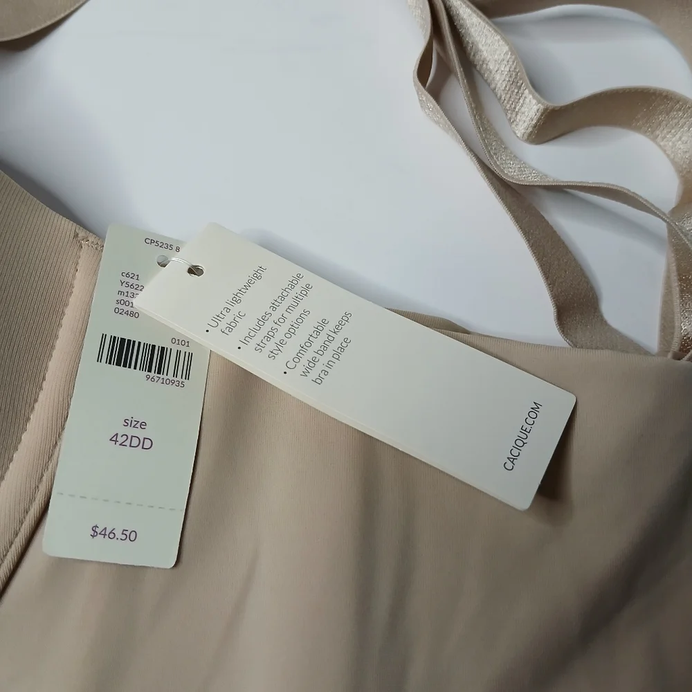 Cacique Women's Cream Smooth Contour Bra‎